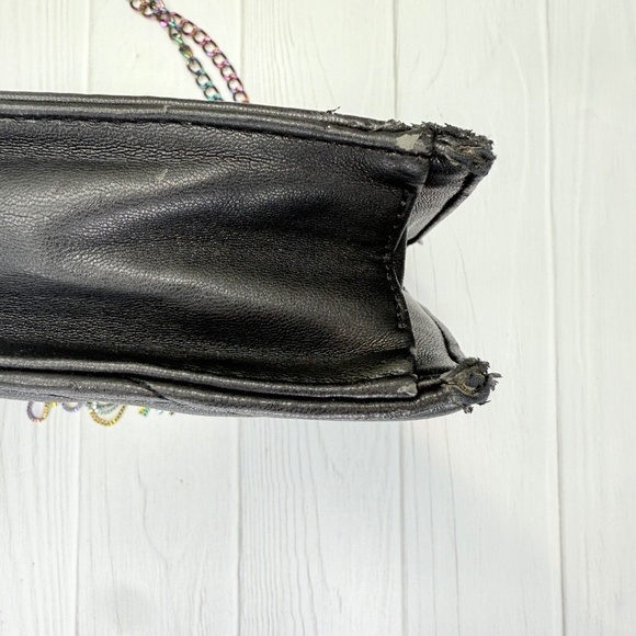 INC Black Quilted Convertible Bag – Vegan Leather - Picture 7 of 8